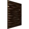 Ekena Millwork 19 5/8in. W x 19 5/8in. H Enterprise EnduraWall Decorative 3D Wall Panel Covers 2.67 Sq. Ft. WP20X20ENCAB - alternate 3